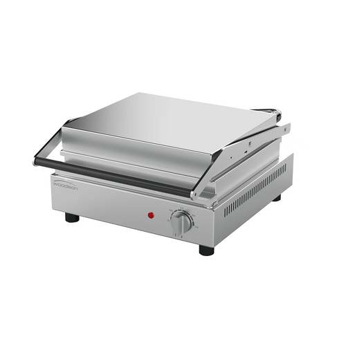 Woodson W.CT6R - Contact Grill 4-6 Slice Capacity - Ribbed - W.CT6R
