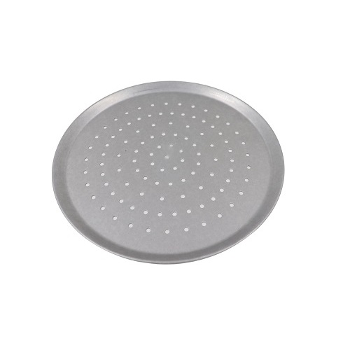 Pizza Tray Aluminium - Perforated 9" - W005D