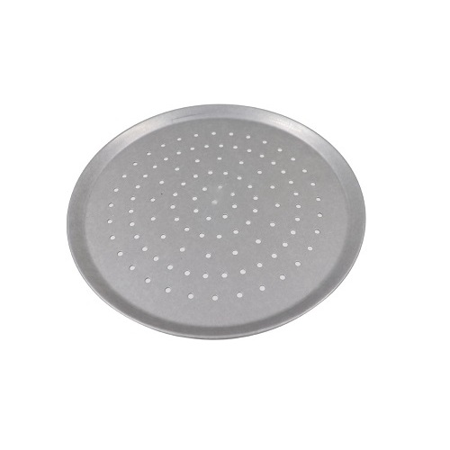 Pizza Tray Aluminium - Perforated 10" - W005E