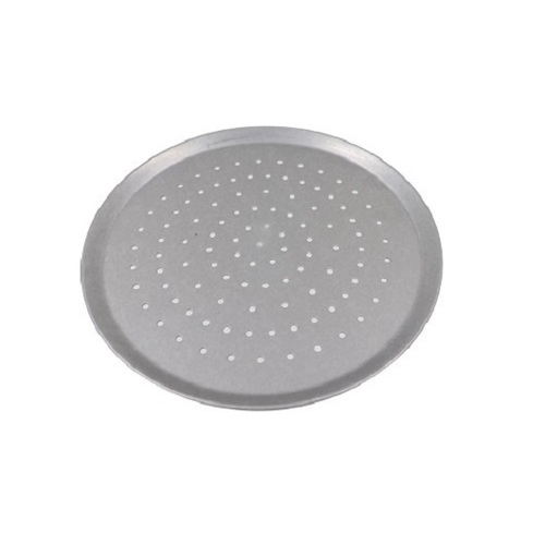 Pizza Tray Aluminium - Perforated 16" - W005K
