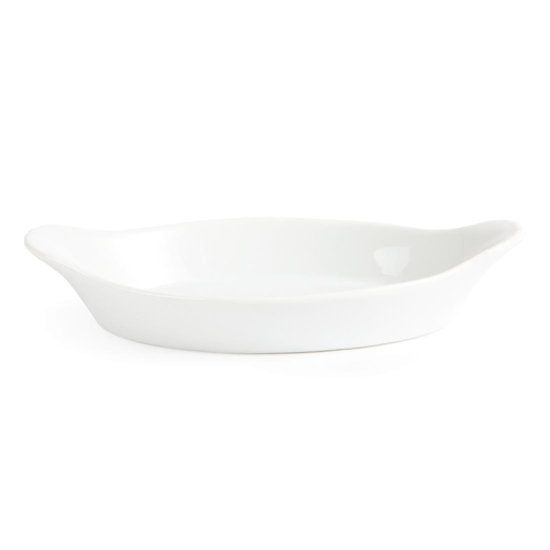 Olympia Whiteware Oval Eared Dish - 289mm (Box of 6) - W411