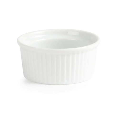 Olympia Whiteware Ramekin - 85mm (Box of 12) - W432