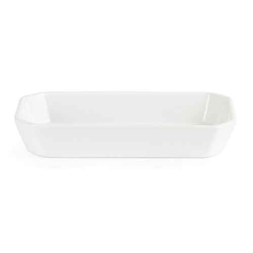 Olympia Whiteware Oblong Hors d'Oeuvre Dishes 235 x 122mm (Box of 6) - W438