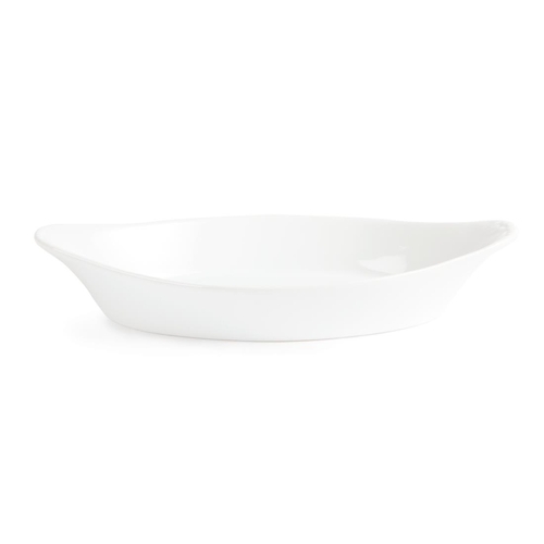 Olympia Whiteware Oval Eared Dishes 262 x 141mm (Box of 6) - W440
