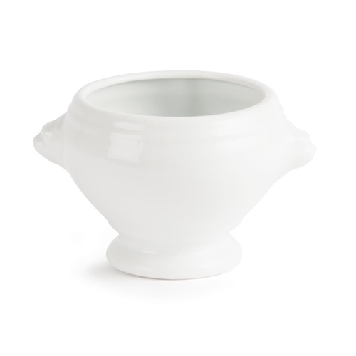 Olympia Whiteware Lion Head Soup Bowls 105mm (Box of 6) - W442