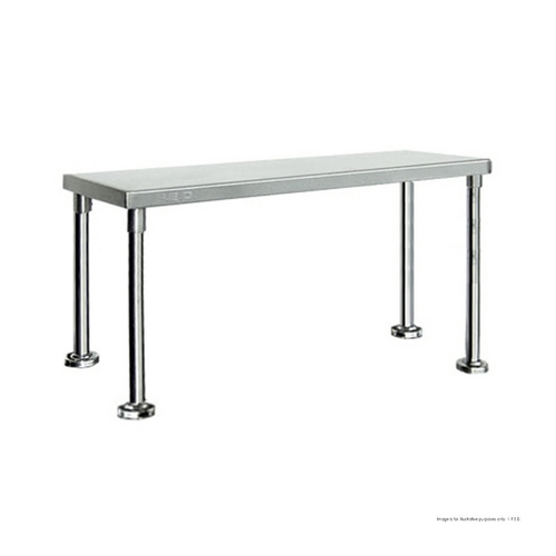 Modular Systems WBO1-1200-400 - Single Tier 400mm Deep Workbench Overshelf 450mm High - WBO1-1200-400