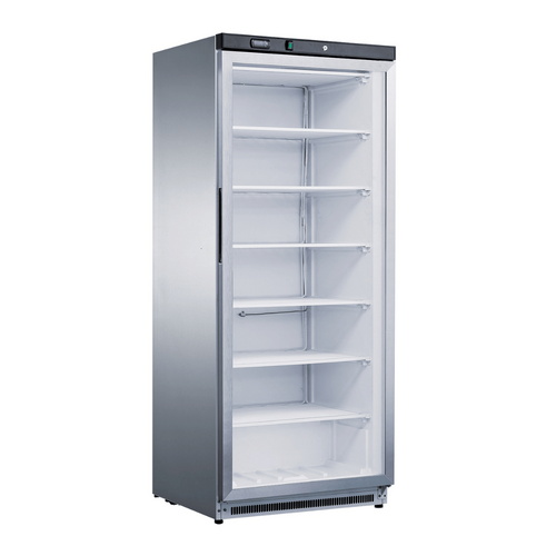 FED-X XF600SG - Stainless Steel Upright Static Display Freezer - 555L - XF600SG