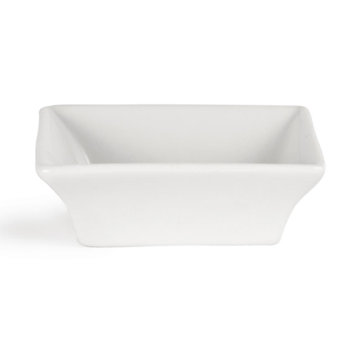 Olympia Whiteware Miniature Square White 75mm (Box of 12) - Y136