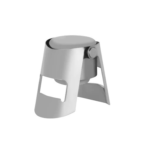 Zanzi Champagne Stopper - Stainless Steel 60x40x45mm - Z0701