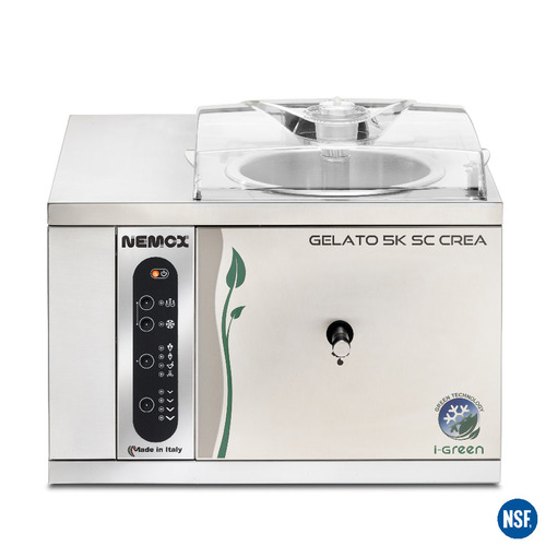 Nemox 5K CREA SC Benchtop Ice Cream Machine - gelato5kcreascigreen