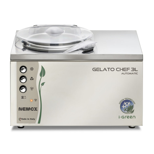 Nemox CHEF3LAUTO Benchtop Ice Cream Machine 3L - gelatochef3lautoigreen