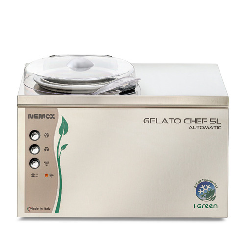Nemox CHEF5LAUTO Benchtop Ice Cream Machine 5L - gelatochef5lautoigreen