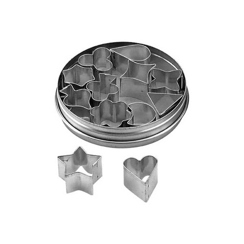 Chef Inox Cutter Set - Aspic 12 Piece Size: 30mm