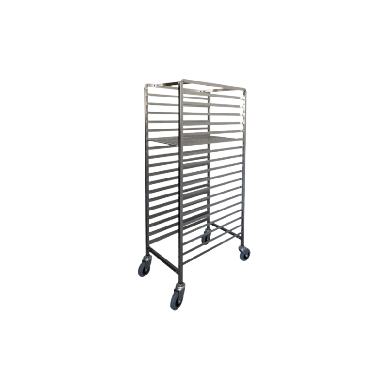 Mantova 0283S - Pastry Trolley - Stainless Steel