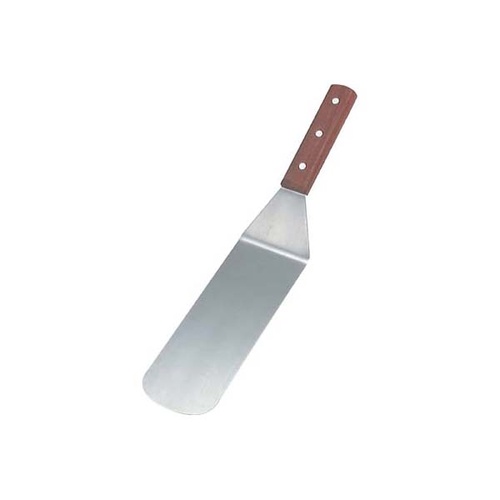 Chef Inox Turner - Flexible Stainless Steel 76x200mm Wood Handle