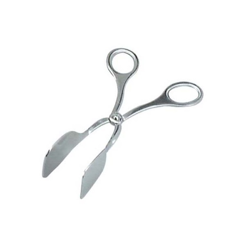Chef Inox Cake Tong - Stainless Steel Scissor Type