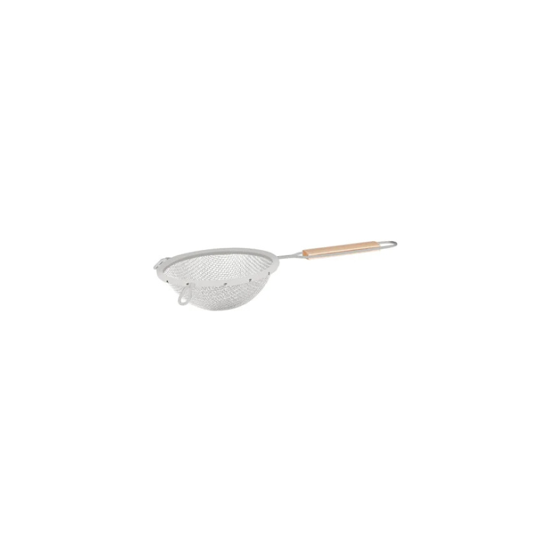 Metaltex Strainer - Medium Tin Mesh with Wood Handle 120mm