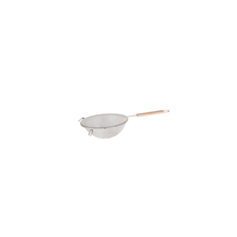 Metaltex Strainer - Medium Tin Mesh with Wood Handle 160mm