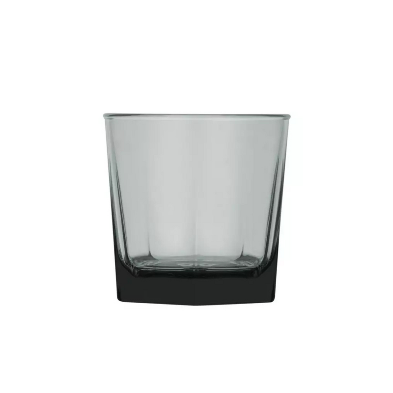 Polysafe Polycarbonate Jasper Smoke DOF 375ml (Certified, Stackable, Nucleated Base) - Box of 24 (PS-29 SMO)