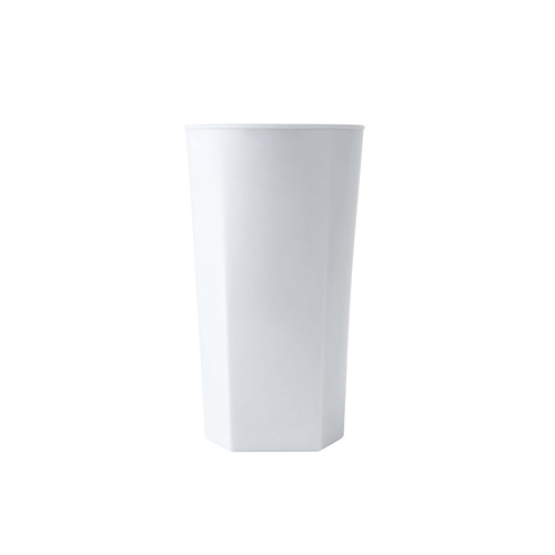 Polysafe Polycarbonate Pure Jasper Highball White 425ml (Certified, Stackable) - Box of 24 (PS-11 W)