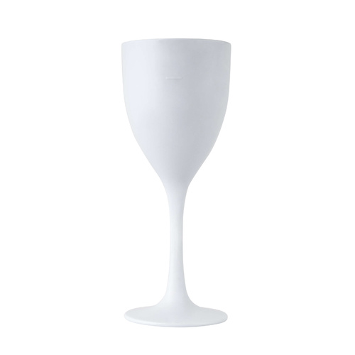 Polysafe Polycarbonate Pure Vino Blanco White 250ml (with Pour Line at 150ml) - Box of 24 (PS-6 W)