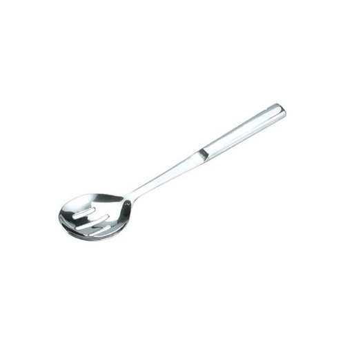 Chef Inox Salad Spoon - Slotted Stainless Steel