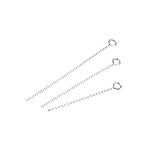 Chef Inox Skewers - Stainless Steel Round 300mm (Pack of 12)