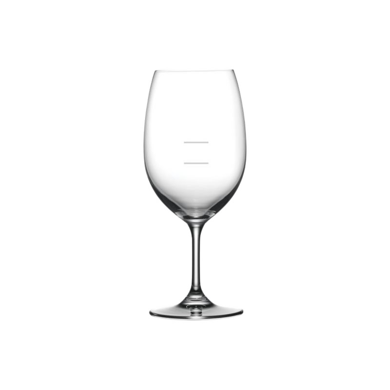 Crown Crystal Signature Fiesta Lead-Free Crystal Wine Glass with Double Pour Line 530ml (Box of 24)