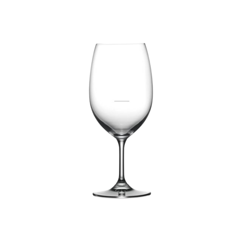 Crown Crystal Signature Fiesta Lead-Free Crystal Wine Glass with Pour Line 530ml (Box of 24)