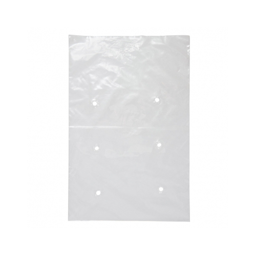 35um 12x8" Poly Bag Punched (Box of 1,000)