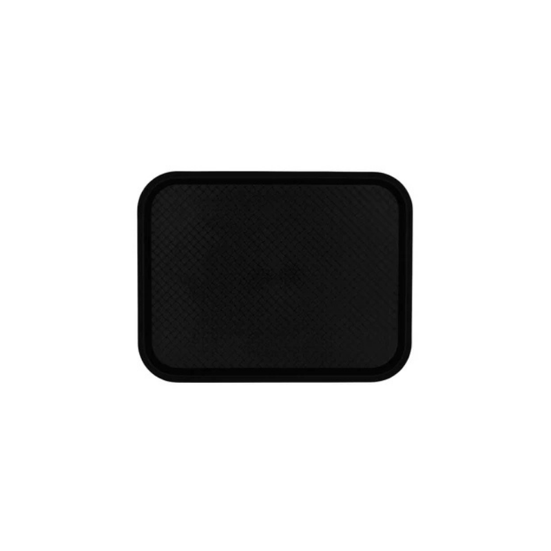 Chef Inox Plastic Tray - 275x350mm Polypropylene Black (Box of 12)