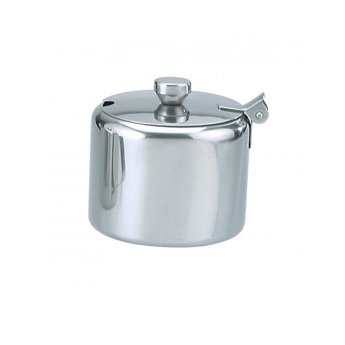 Tablekraft Sugar Bowl with Hinged Lid 18/8 300ml