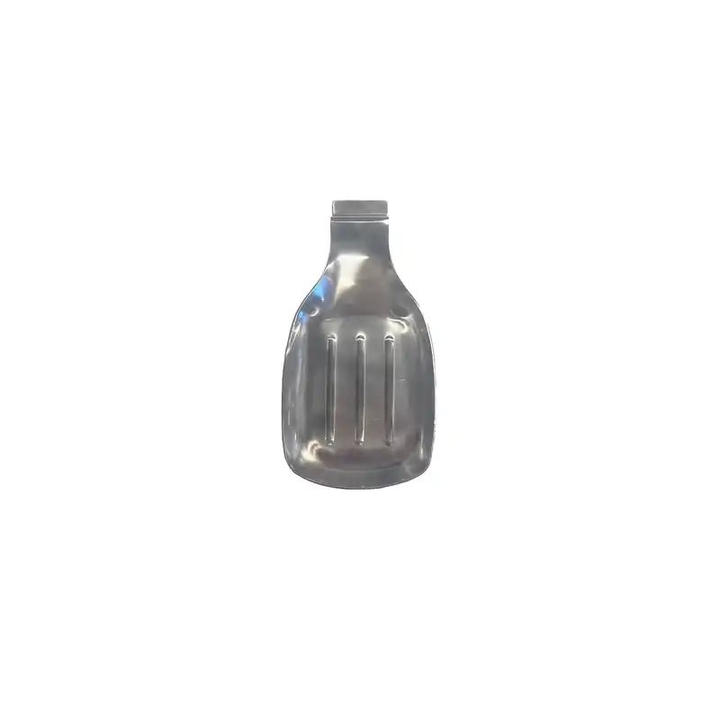 Stainless Steel Spoon Rest / Ladle Holder Rectangular Flare Handle 130x110mm (Box of 12)