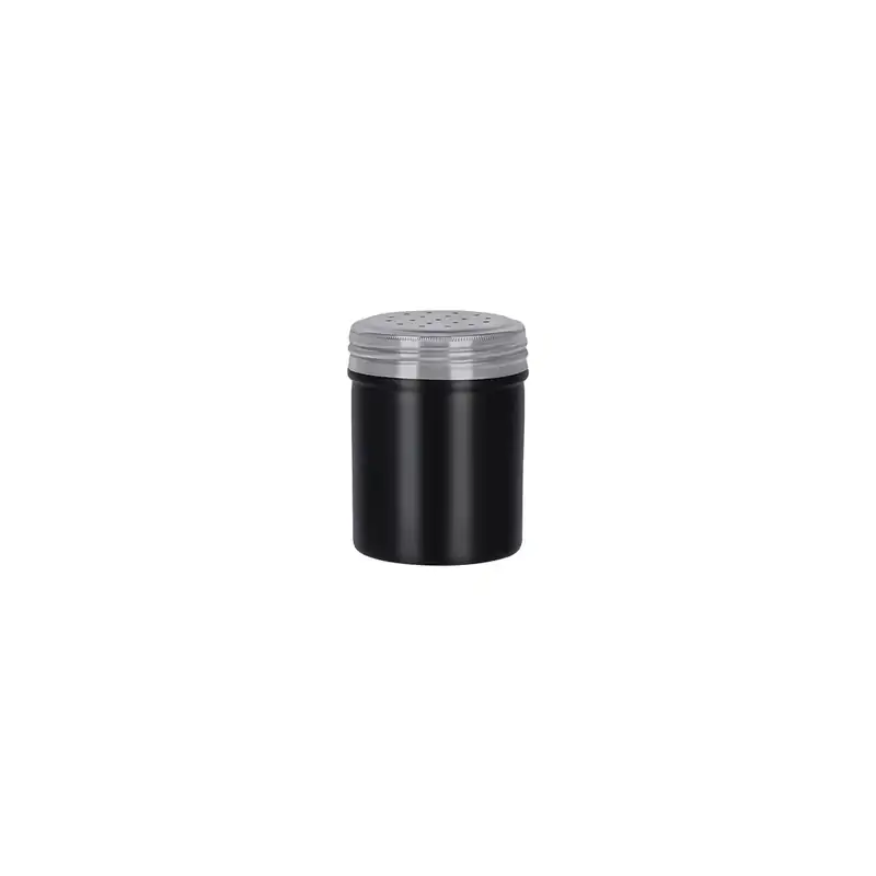 Chef Inox Stainless Steel Black Salt Dredge 70x90mm 285ml (Box of 12)
