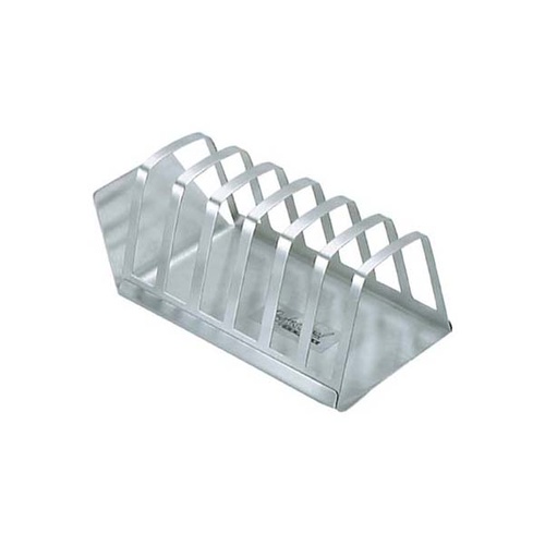 Chef Inox Toast Rack - Stainless Steel 6 - Slice with Base