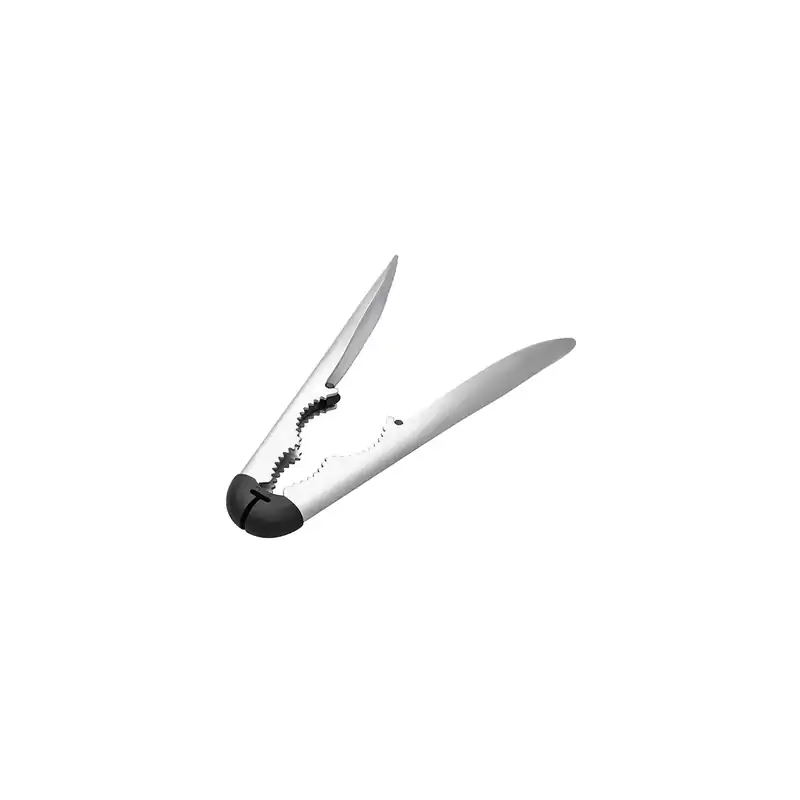 Chef Inox Stainless Steel Seafood/Nut Cracker W/Black Tip 185x52mm (Box of 12)