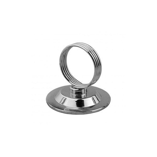 Chef Inox Ring Menu Card Holder 57x52mm (Box of 12)