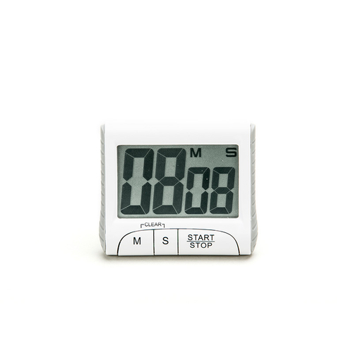 Digital Timer Square White