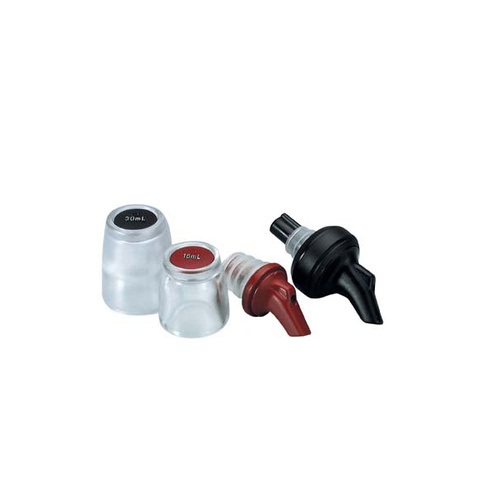Tru-Pour 30ml Combo Spirit Measure - Burgundy