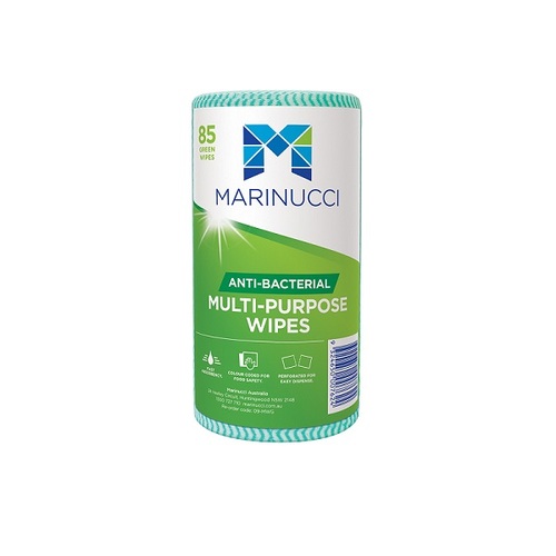 Multi-Purpose Anti-Bacterial Wipe Green - 500 x 300mm (Box of 4)