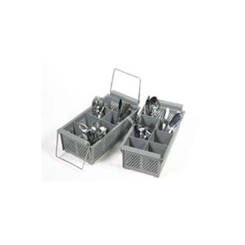 Unica Flatware Basket Grey 8 Compartment