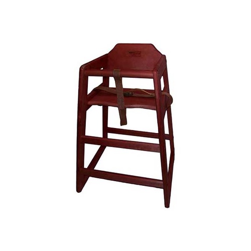 Chef Inox High Chair  -  Mahogany
