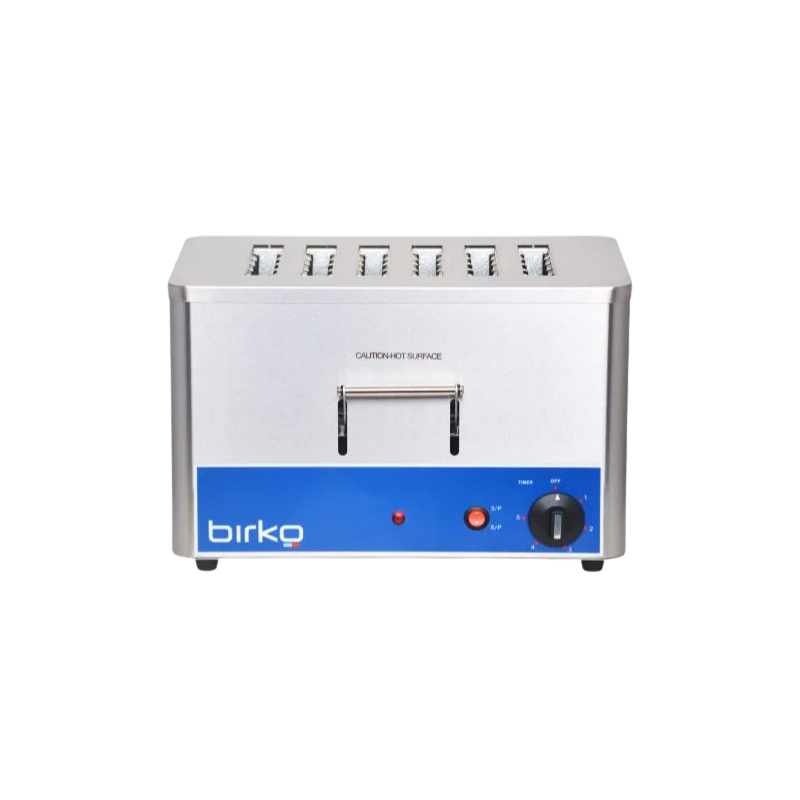 Birko 1003203 Vertical Slot Toaster 6 Slice