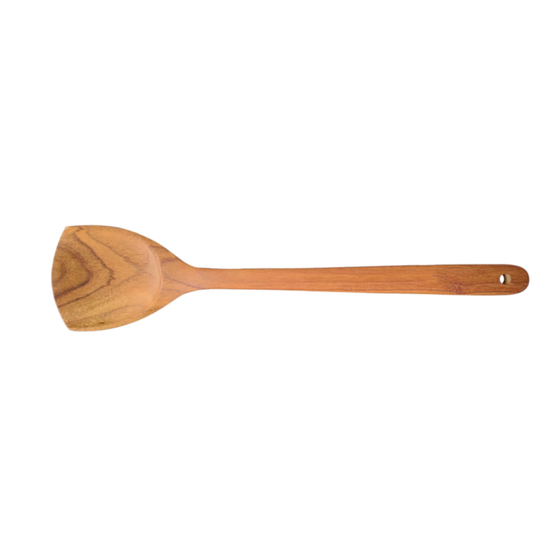 Alam Malika Teak Wooden Turner - 350mm