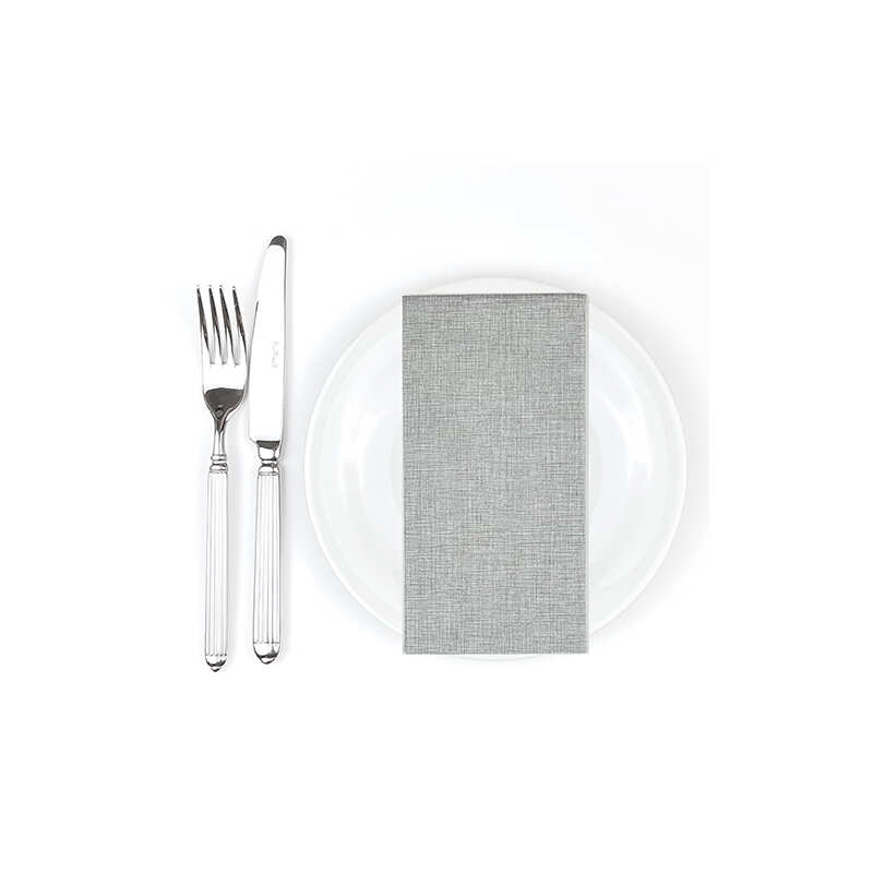 Bionap Napkin Extra Soft 40x40 GT Sofia Grey Compostable (Box of 800)