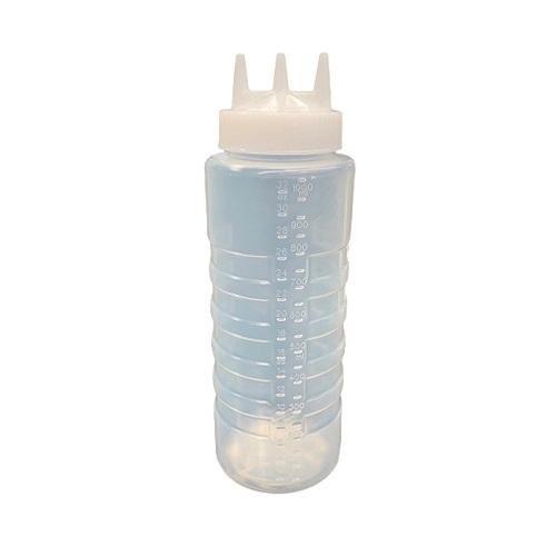 Matfer Bourgeat High Heat Sauce Dispenser Bottle 3 Sprout 1L