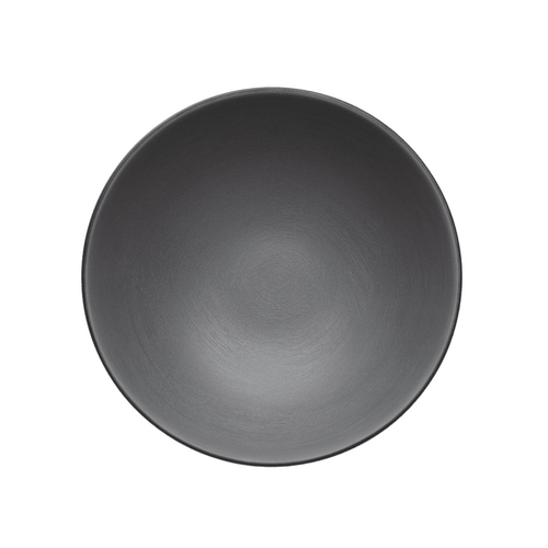 Coucou Melamine Round Bowl 21.2x7.2cm - Grey & Black