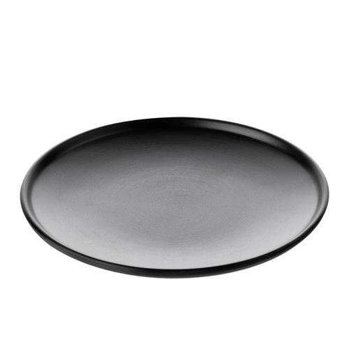 CouCou Dual Colour Round Plate 16.7cm - Black & Black