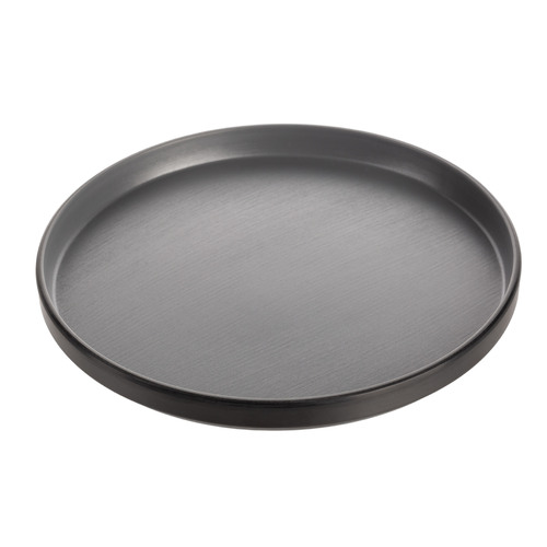 CouCou Dual Colour Round Edge Plate 27cm - Grey & Black