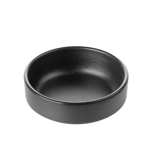 CouCou Dual Colour Round Sauce Dish 10cm - Black & Black   